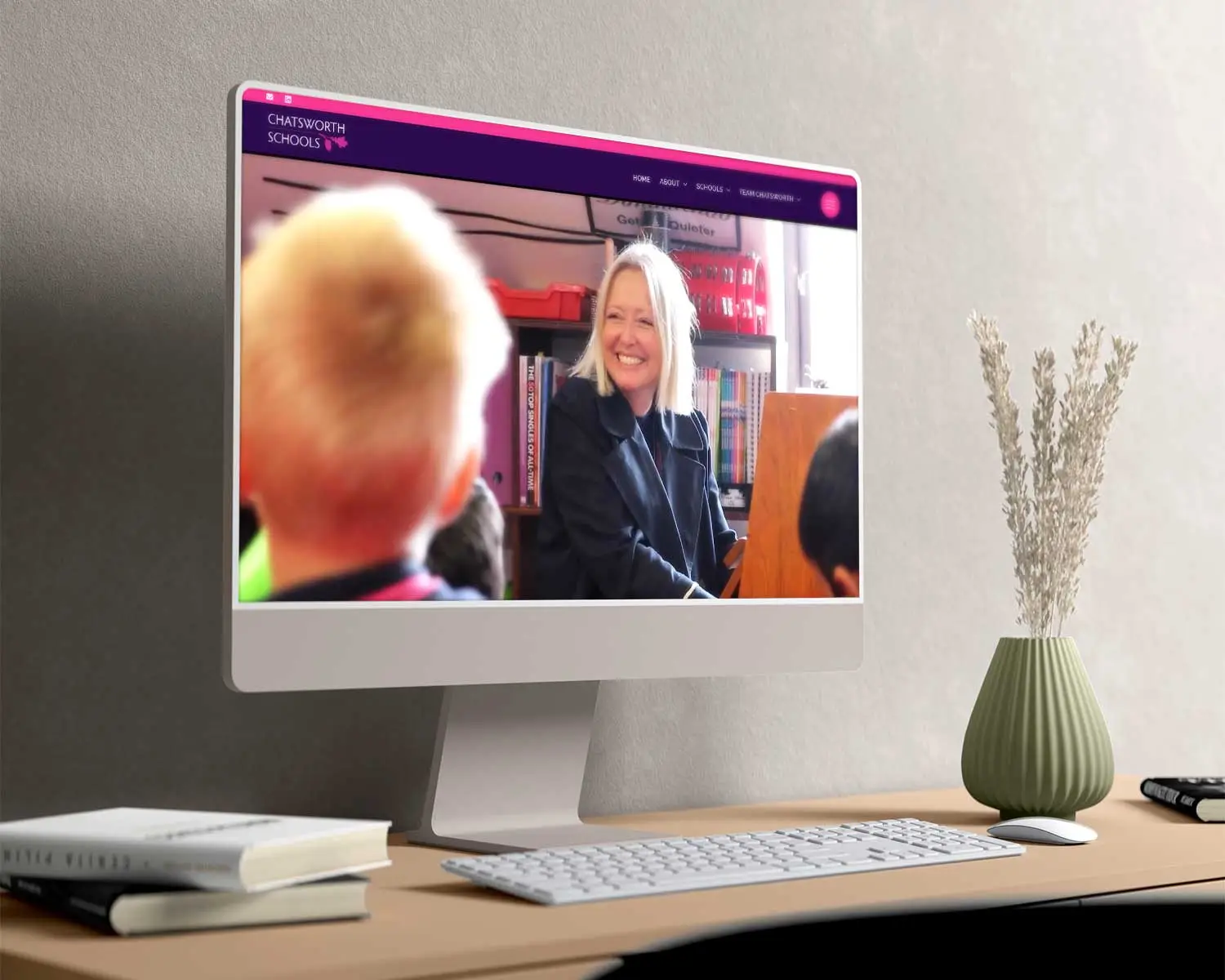 Chatsworth Schools Web Design Three Girls Media
