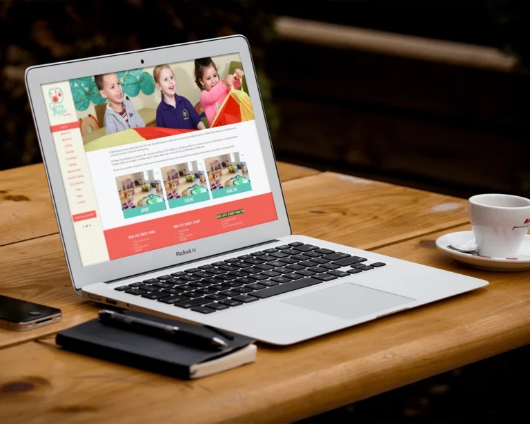 Day Nursery Website Design For Green Apple