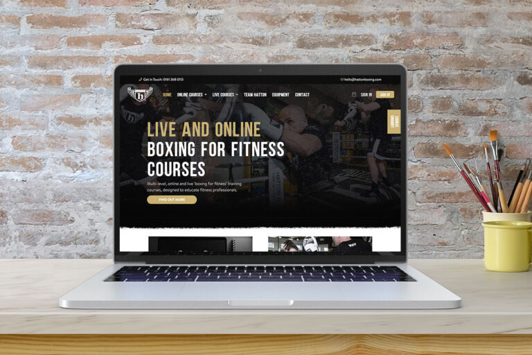 Hatton Boxing Surrey Web Design By Three Girls Media 3a