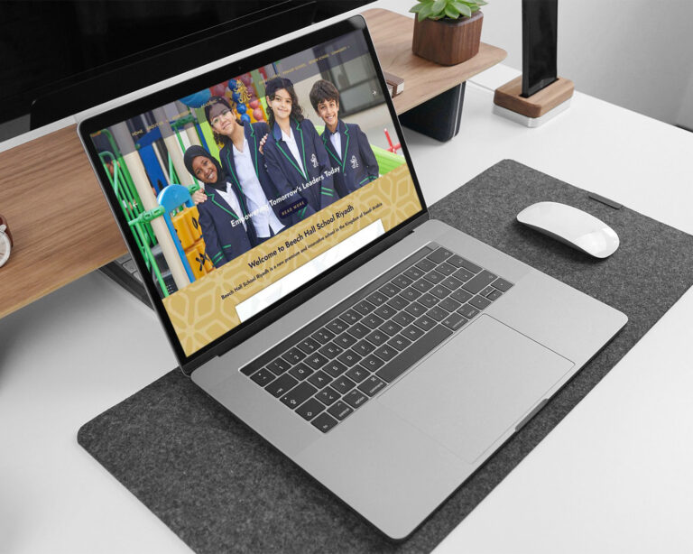 Saudi Arabia School Web Design Laptop 1500x1200