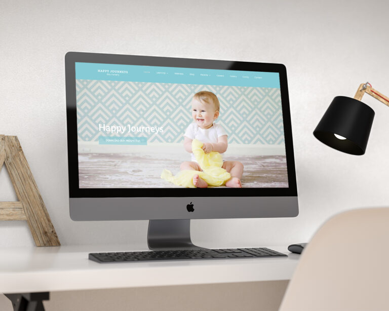 Web Design For Happy Journeys Nursery Desktop1