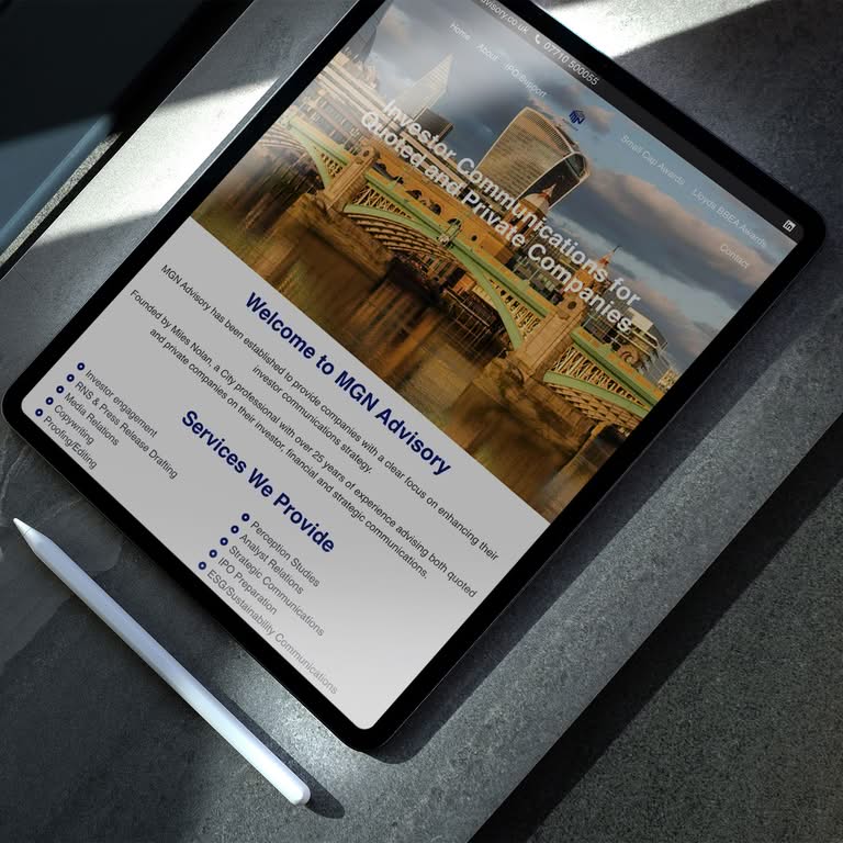 Business Start Up Web Design Three Girls Media Surrey Ipad 1500x1500