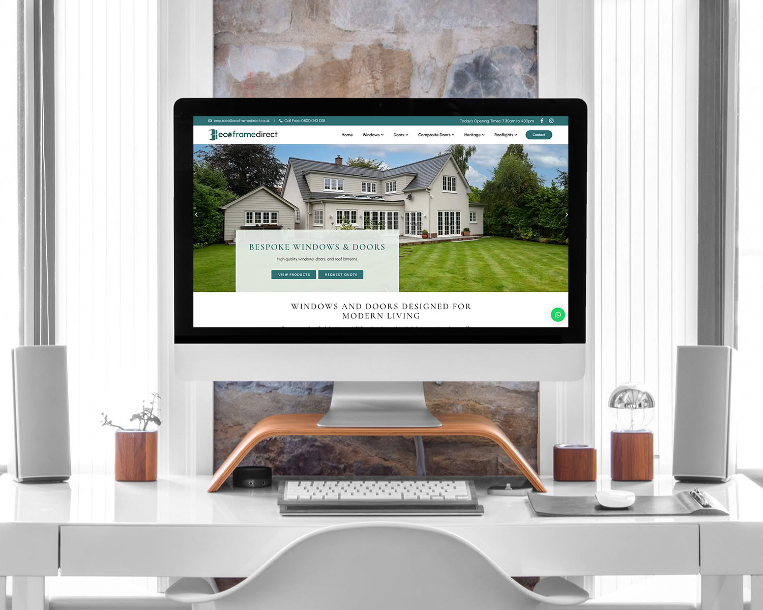 Home Improvement Web Design Three Girls Media Desktop 1500x1200