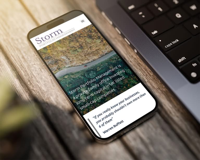 Web Design For Storm Investment Management Three Girls Media Surrey Iphone 1500x1200