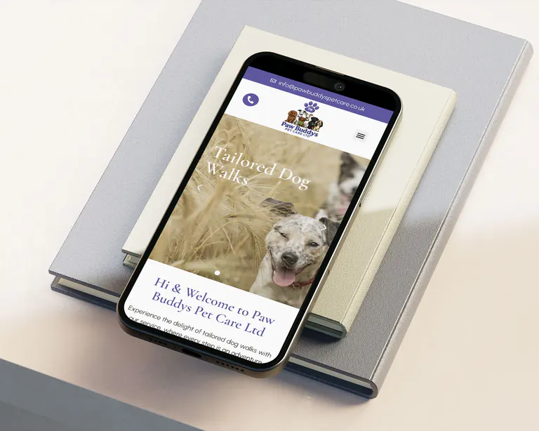 Web Design For Dog Grooming Surrey Three Girls Media Phone 1500x1200