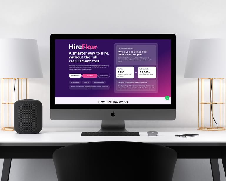 Web Design For Recruitment Three Girls Media Desktop 1500x1200
